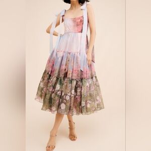 Anthropologie | Dresses | Anthropologie Vineet Bahl Printed Halter Dress |  Poshmark